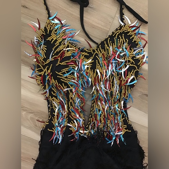 Charismatic Custom Salsa/Dance Dress S - Picture 3 of 7